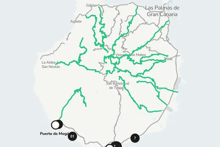 Kartenausschnitt Gran Canaria